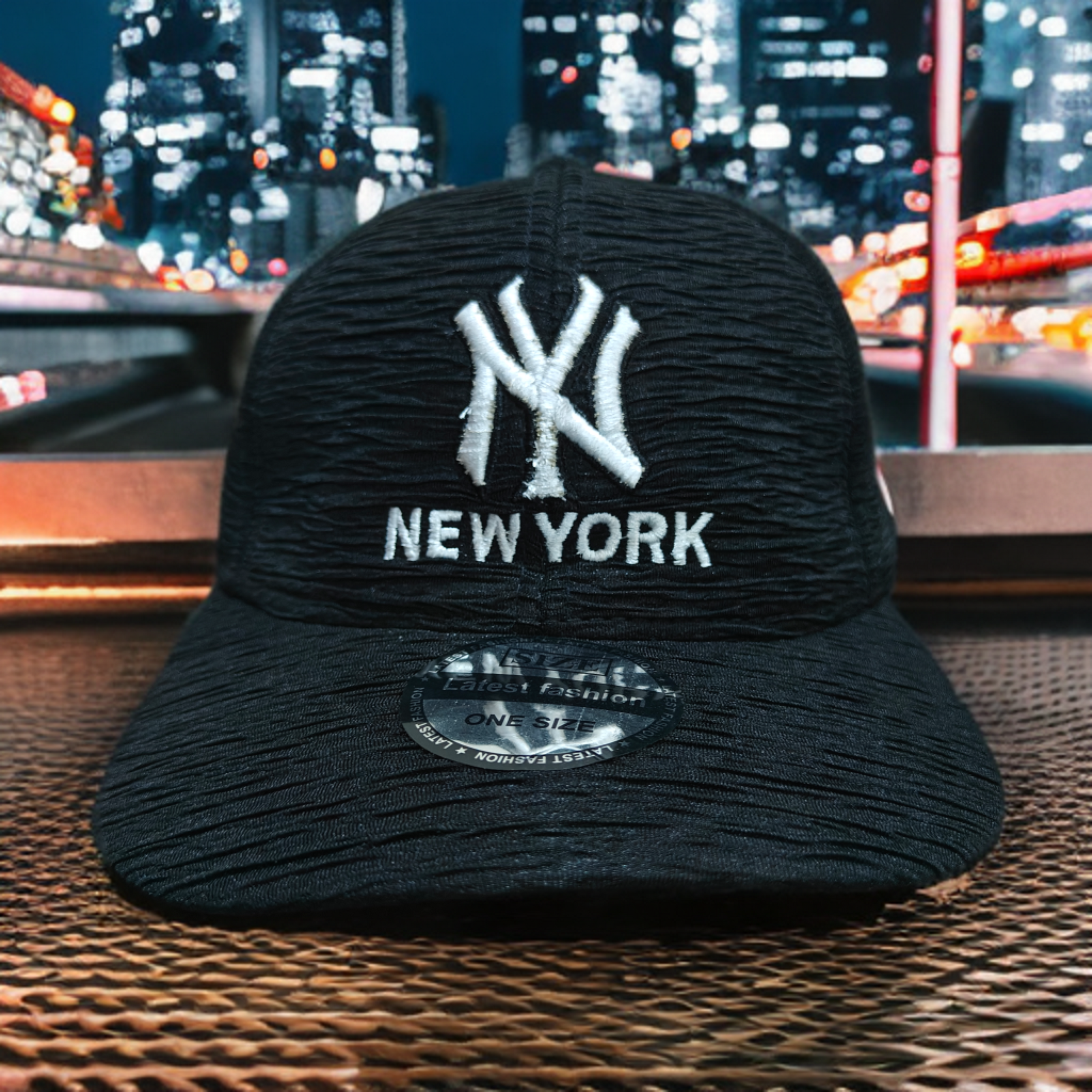 Premium Embroidered Cap - NY logo