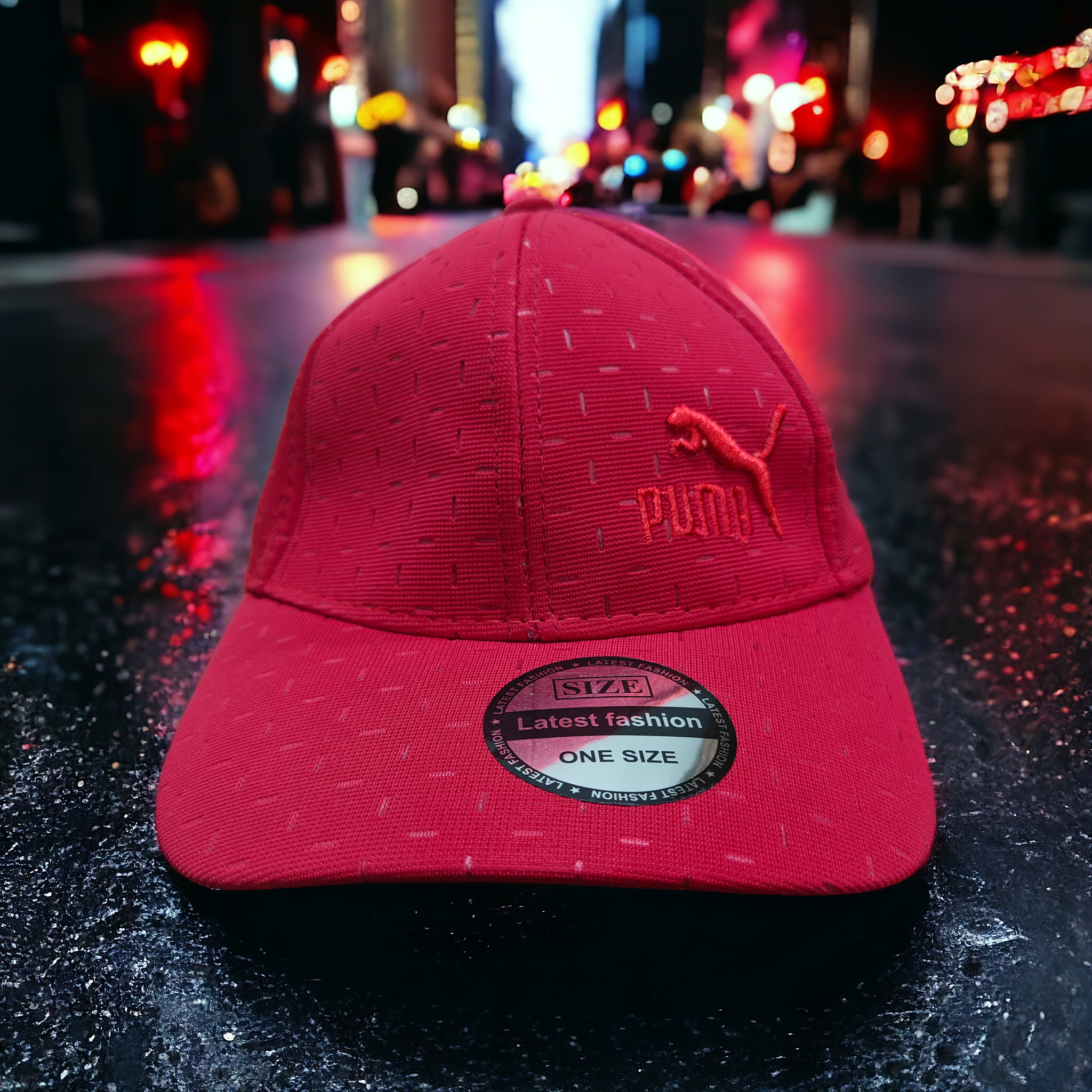 Premium Embroidered Cap - Puma Logo